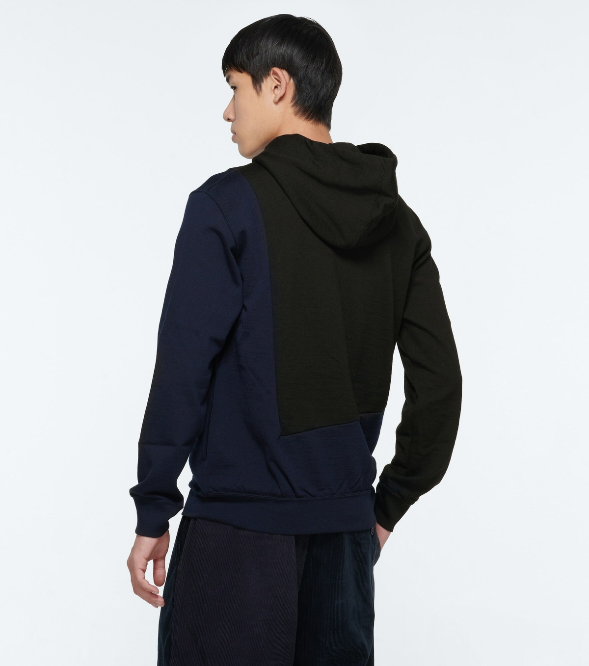 Comme des Garcons Homme Deux - Wool hooded sweatshirt