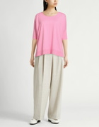 Allude Womens Sweater in Pink