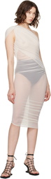 Rick Owens Lilies Off-White Amira Minidress