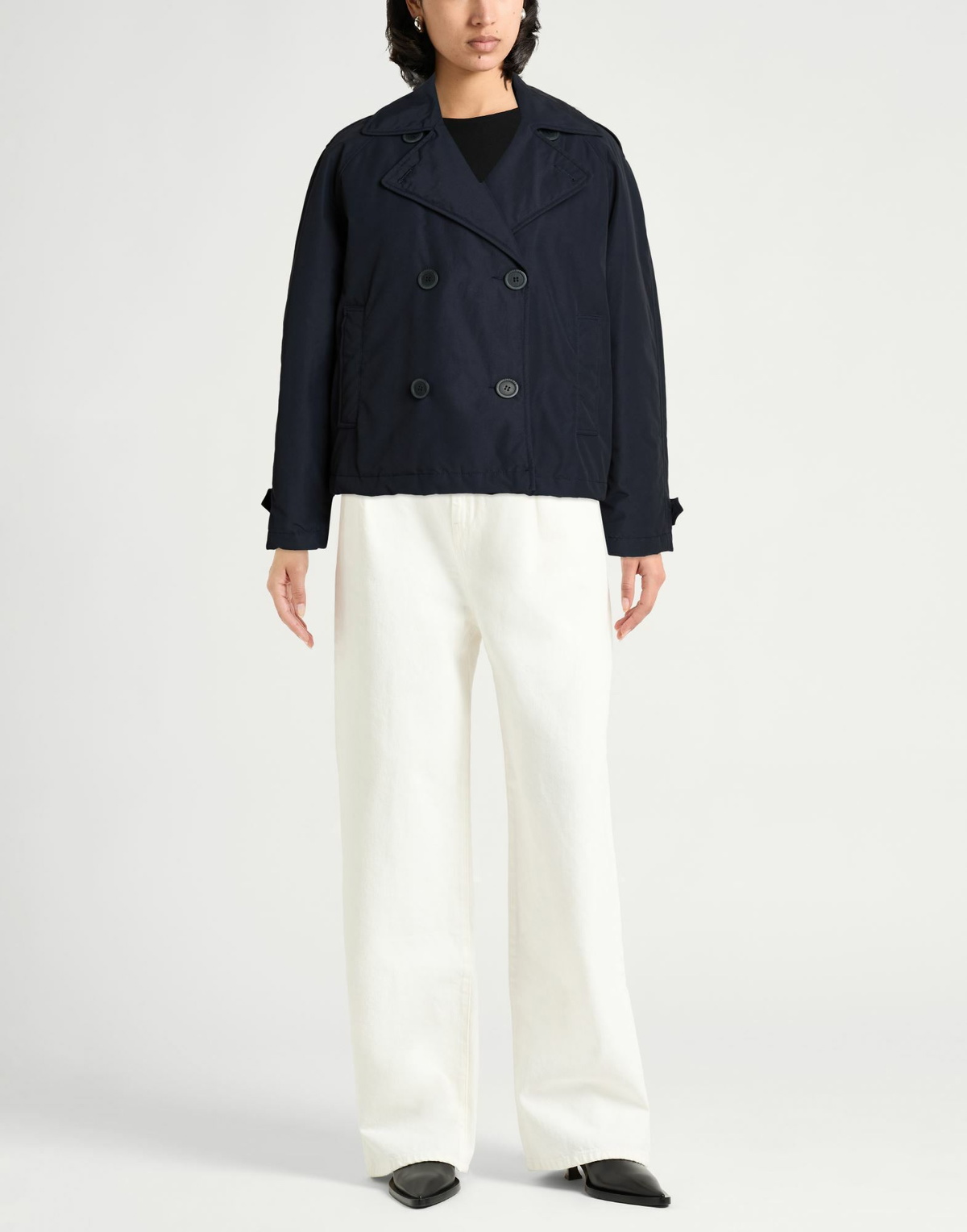 Peserico Womens Coat in Navy