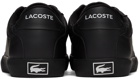 Lacoste Black Leather Court-Master Sneakers