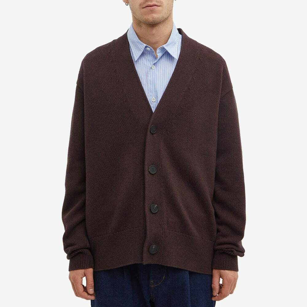 トップス STUDIO NICHOLSON MENT CARDIGAN Studio Nicholson Men's Parr Lambswool Knit Cardigan in