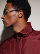 SAINT LAURENT - Squared-Frame Metal Sunglasses