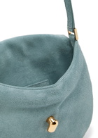 Savette Tondo Small Suede Shoulder bag - Denim - One Size
