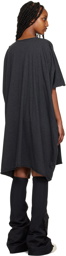 Rick Owens DRKSHDW Black Minerva T Midi Dress