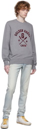 Golden Goose Grey Archibald Regular Sweatshirt