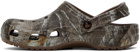 Crocs Brown Realtree Edition Classic Clogs