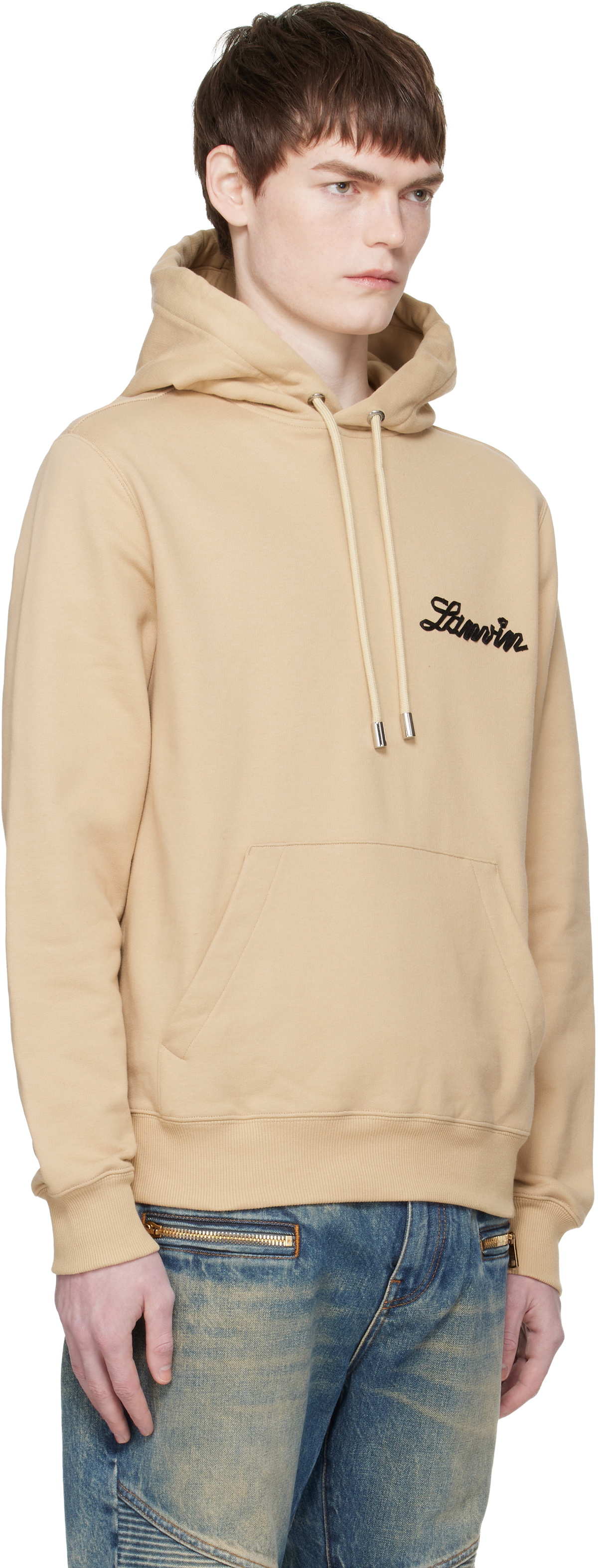 Lanvin Tan 'Lanvin Ribbon' Hoodie