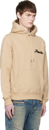Lanvin Tan 'Lanvin Ribbon' Hoodie