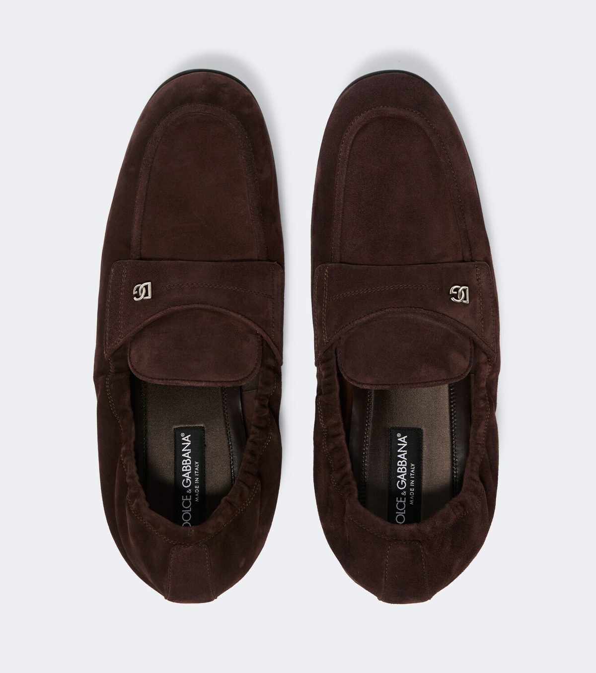 Dolce&Gabbana DG suede loafers