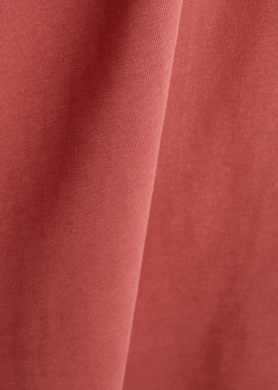 Haikure Coco Cotton T-shirt Burgundy