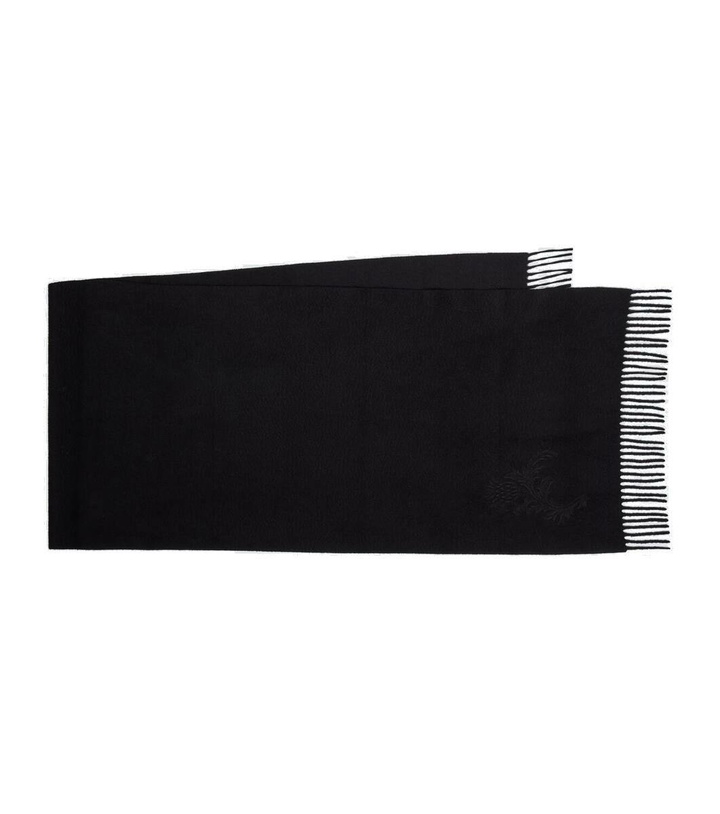 Photo: Loro Piana Fringed cashmere scarf