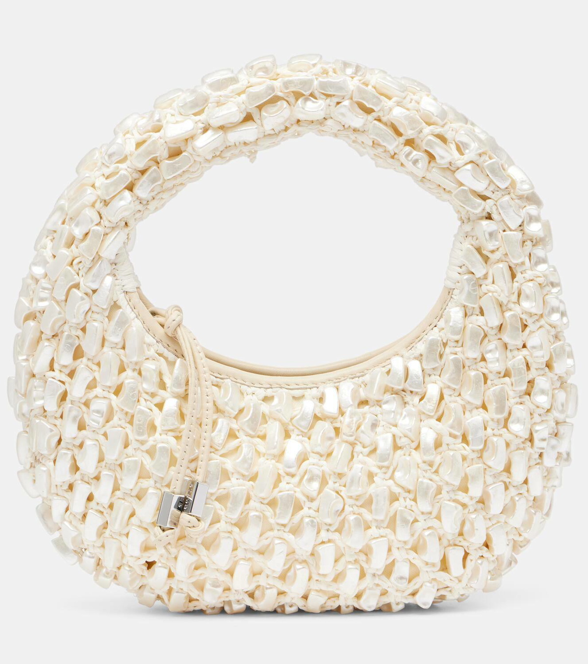 Staud Reef crochet embellished shoulder bag