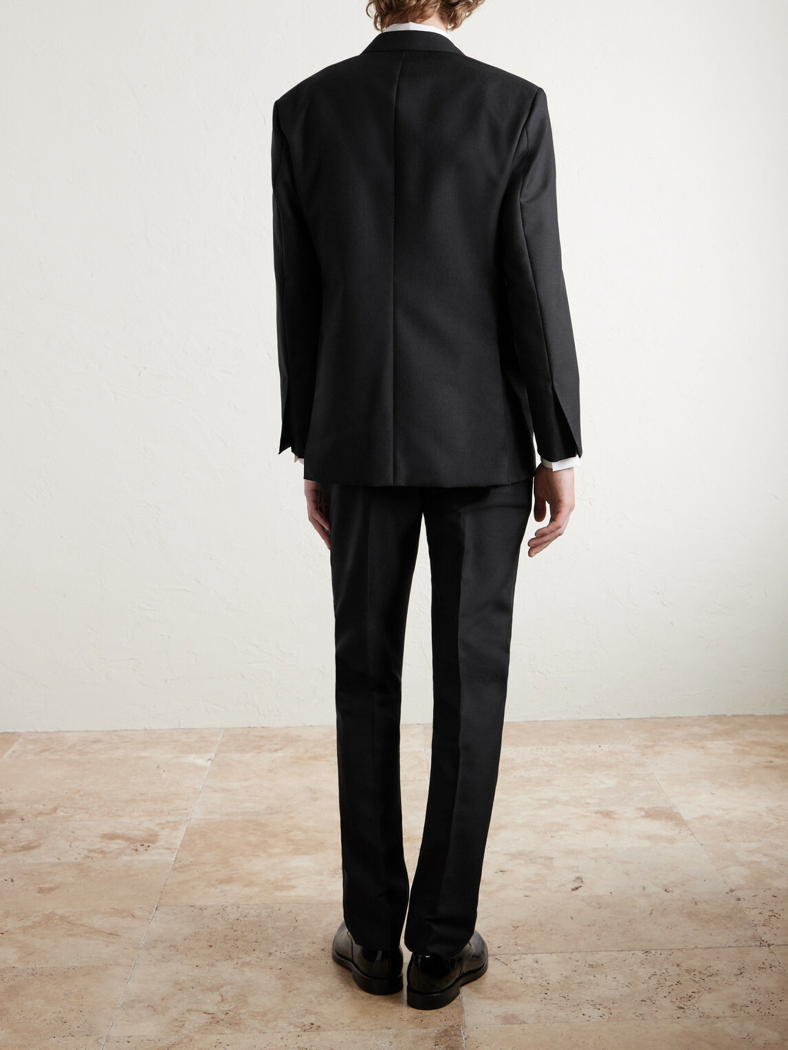 Sid Mashburn - Kincaid No. 3 Wool and Mohair-Blend Tuxedo Jacket - Black