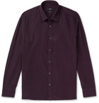 Hugo Boss - Cotton-Corduroy Shirt - Purple