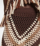 Dodo Bar Or Brejacha crochet midi skirt