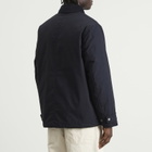 Armor-Lux Men's Quilted Work Jacket in Rich Navy