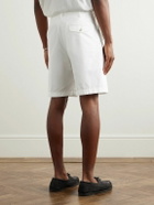 Dunhill - Straight-Leg Cotton-Twill Chino Shorts - White