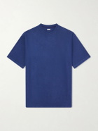 A.PRESSE - Vintage Cotton-Jersey T-Shirt - Blue