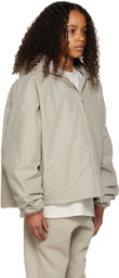 Essentials Kids Gray Full Zip Jacket