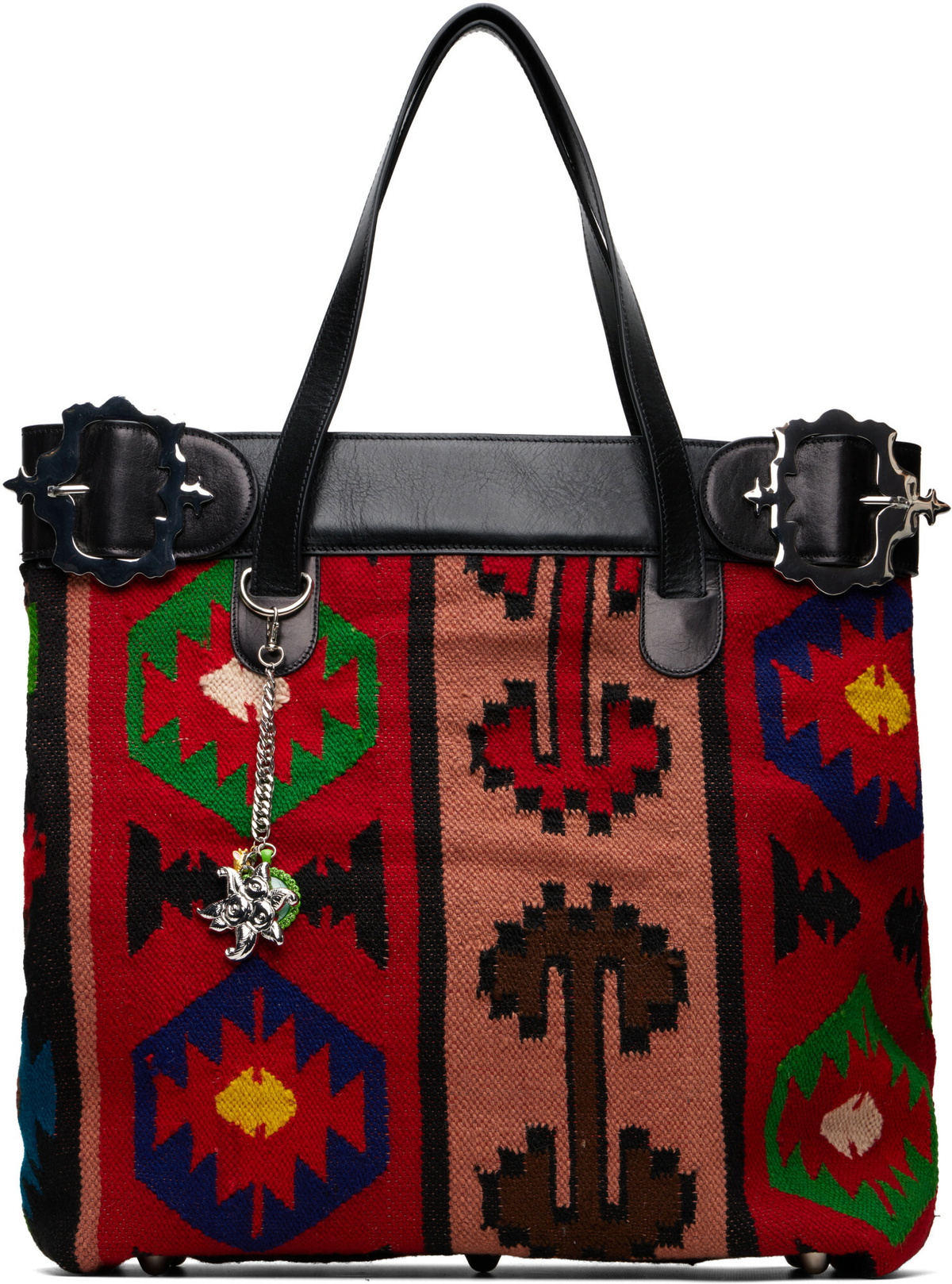 Chopova Lowena Red Chiprovtsi Carpet Tote