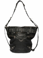 BALENCIAGA - Emo Leather Bucket Bag