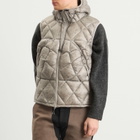 ROA Men's Nuna 800 Fill Power Hooded Down Vest in Light Grey
