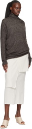 Lauren Manoogian Gray Askew Funnel Turtleneck