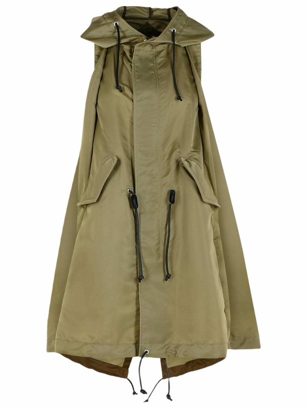 Photo: Sacai Green Nylon Vest