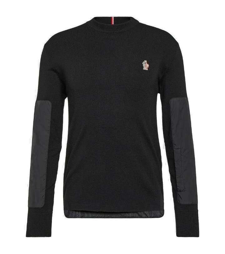 Photo: Moncler Grenoble Wool-blend sweater