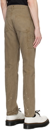 John Elliott Khaki Work Trousers