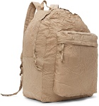 Kanghyuk SSENSE Exclusive Beige Airbag Backpack