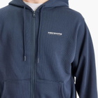 thisisneverthat Men's Intl. Logo Zip Up Hoodie in Navy
