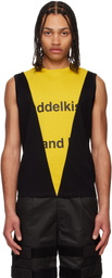 Olly Shinder SSENSE Exclusive Black & Yellow Buddelkiste Tank Top