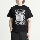 Pleasures Men's x Oasis All Access T-Shirt in Black