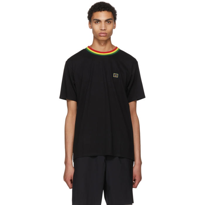 Photo: Acne Studios Black Nasth T Face T-Shirt