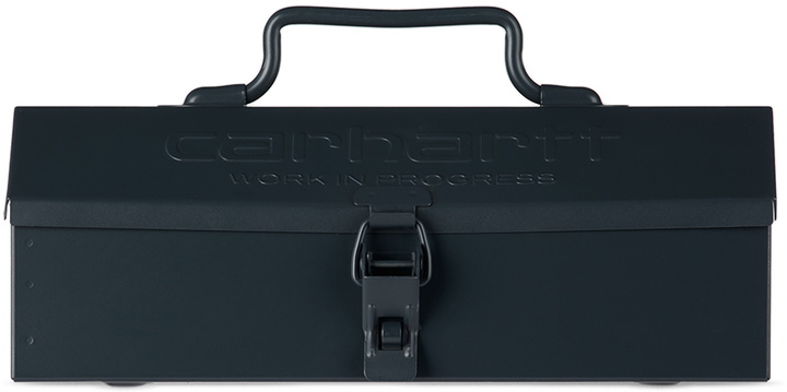 Photo: Carhartt Work In Progress Navy Script Tool Box