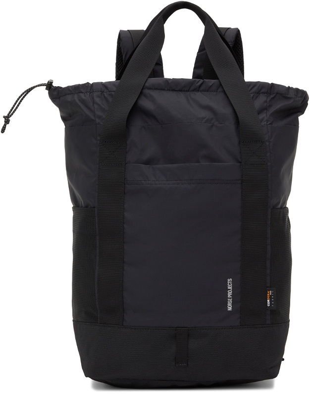 Photo: Norse Projects Black Hybrid Backpack