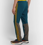 adidas Consortium - Missoni Tech-Jersey and Space-Dyed Stretch-Knit Sweatpants - Blue