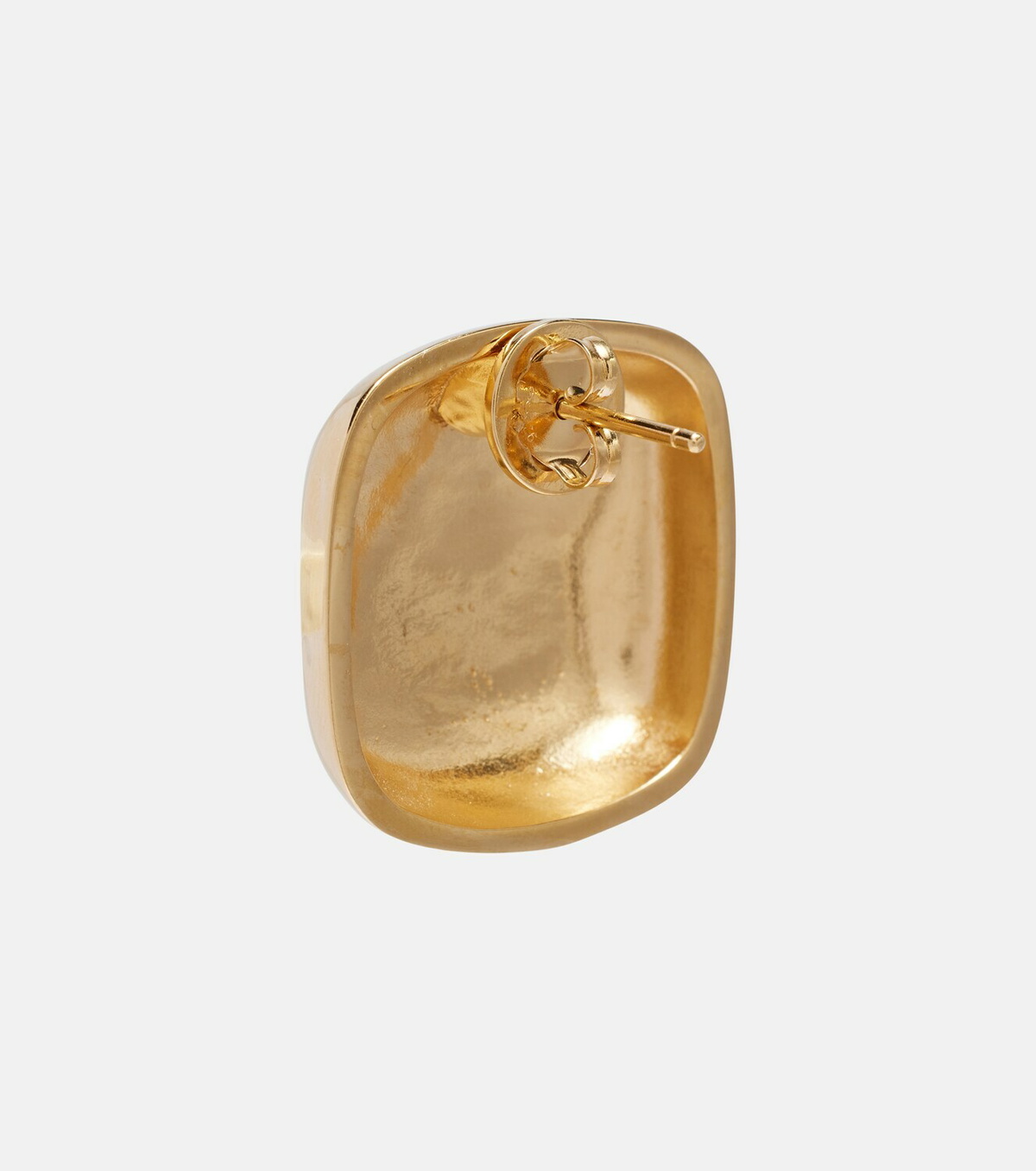 Déhanche Tetra Large gold-plated sterling silver earrings