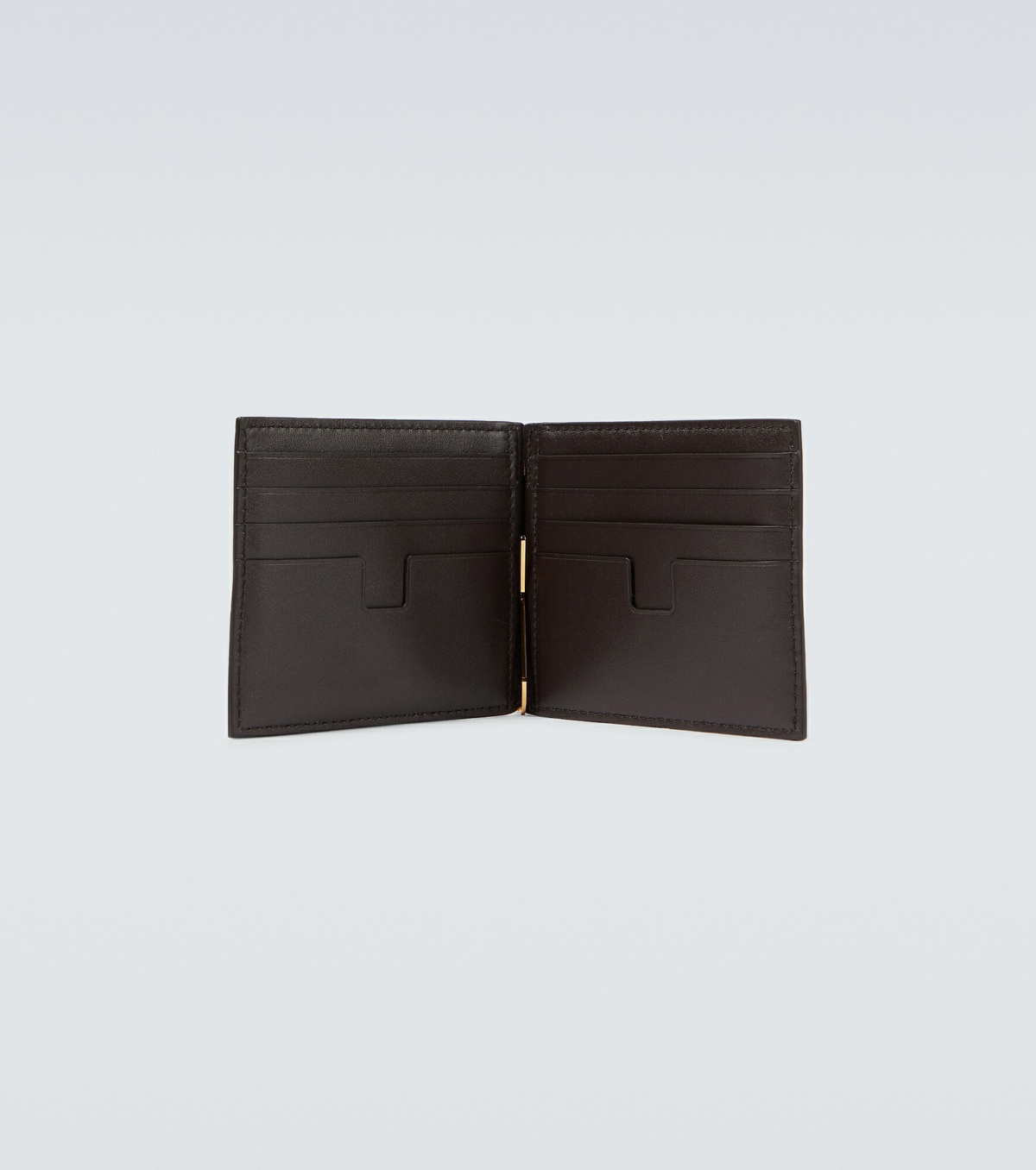 TOM FORD カードケース T LINE FOLDING MONEY CLIP CARDHOLDER Tom Ford - T-Line money clip wallet TOM FORD