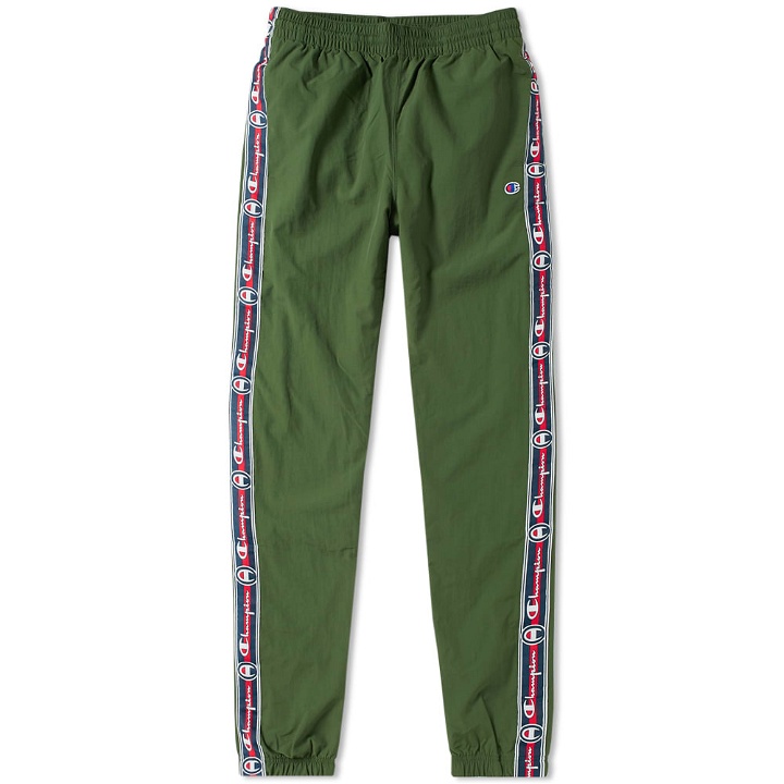 Photo: Champion Reverse Weave Corporate Taped Track Pant
