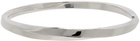 Tom Wood Silver Infinity Bangle Bracelet