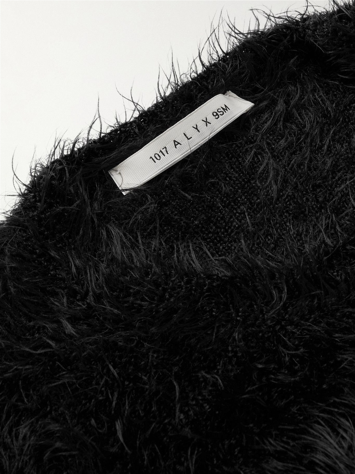 1017 ALYX 9SM - Knitted Sweater - Black 1017 ALYX 9SM