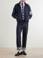 Thom Browne - Striped Ripstop Track Jacket - Blue