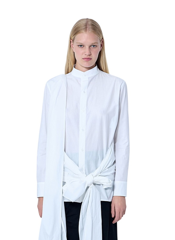 Photo: Yohji Yamamoto Draped Blouse
