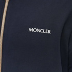 Moncler Men's Logo Zip Track Jacket in Navy