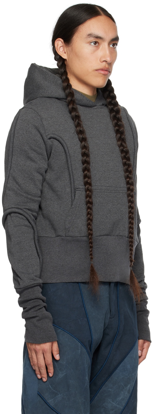 Mainline:RUS/Fr.CA/DE Gray Piping Hoodie