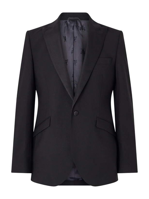 Photo: Favourbrook - Wool-Blend Suit Jacket - Black