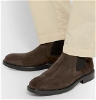 Officine Generale - Suede Chelsea Boots - Brown